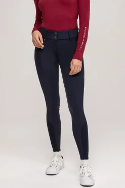 New Tommy Hilfiger Equestrian Minnesota Kvinners Softshell Helforsterkede Ridebukser Helforsterkede Ridebukser