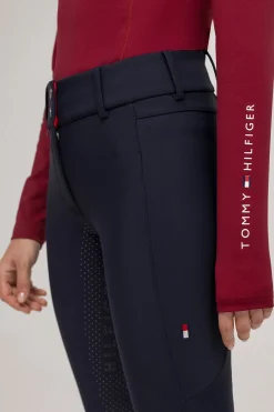 New Tommy Hilfiger Equestrian Minnesota Kvinners Softshell Helforsterkede Ridebukser Helforsterkede Ridebukser