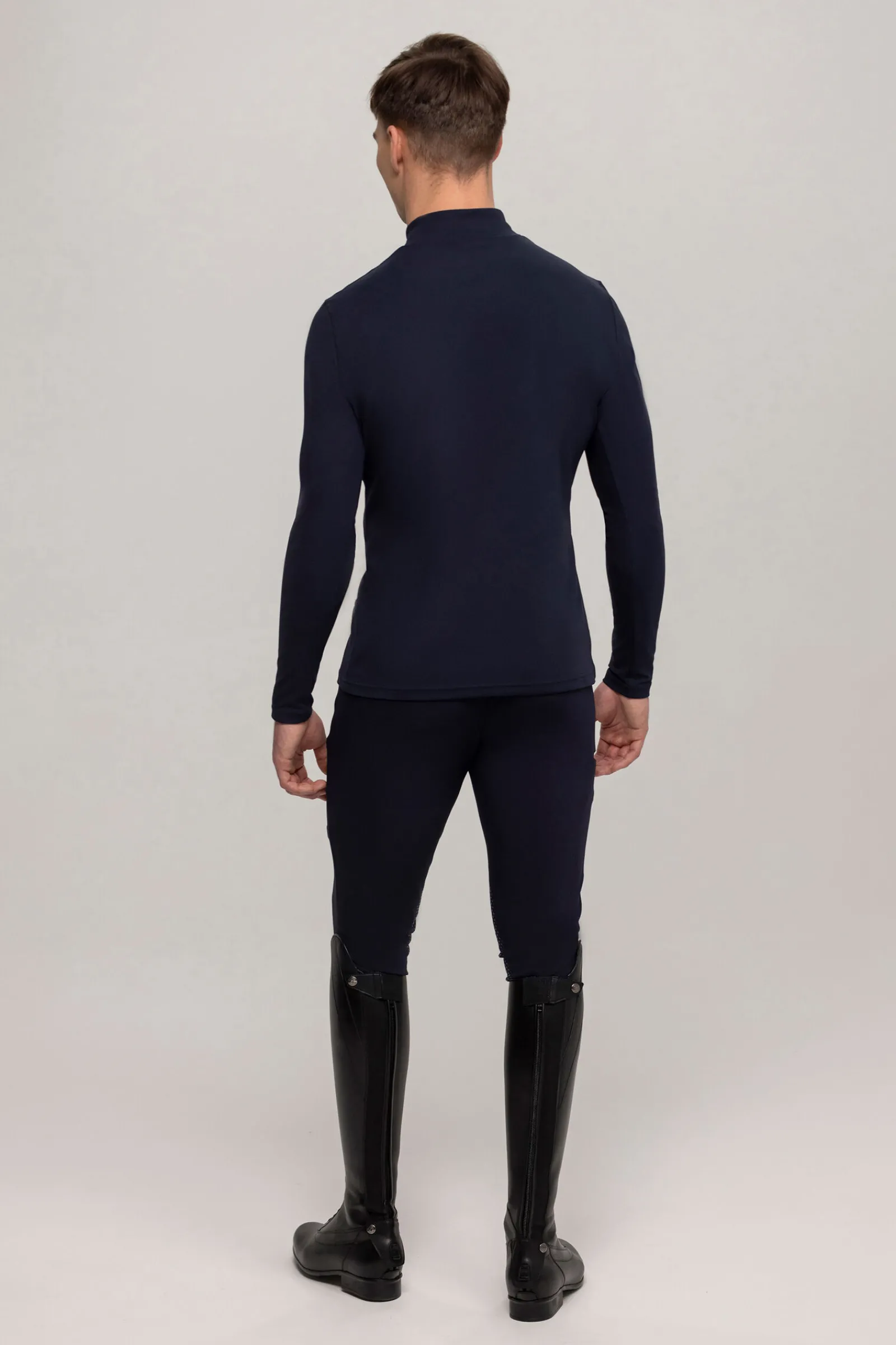 Clearance Tommy Hilfiger Equestrian Phoenix herre langermet skjorte med høy hals Rideskjorter