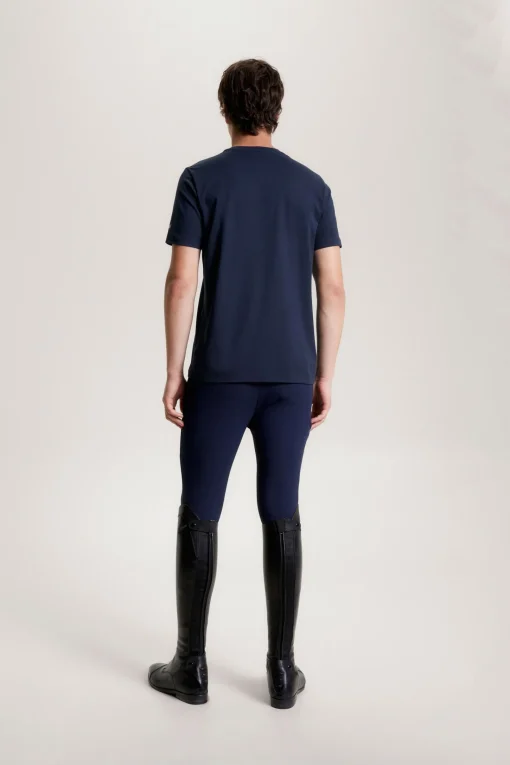 Outlet Tommy Hilfiger Equestrian Williamsburg T-skjorte med grafisk trykk og korte ermer Rideskjorter