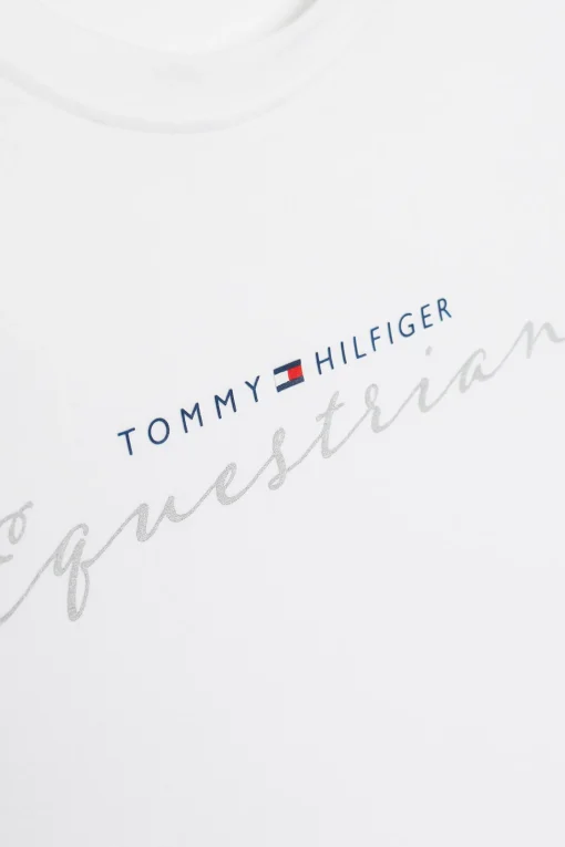 Sale Tommy Hilfiger Equestrian Brooklyn T-skjorte med korte ermer og motiv Skjorter Og Topper