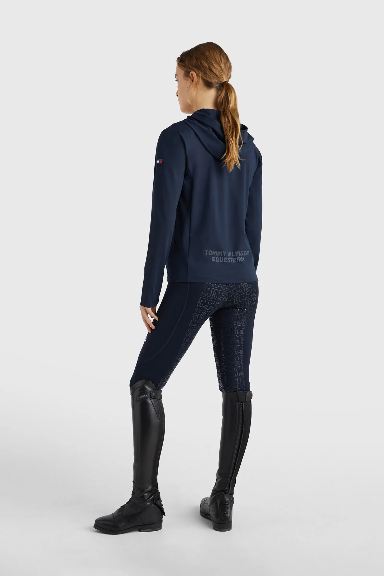 Clearance Tommy Hilfiger Equestrian Performacne Windbreaker for kvinner Jakker Og Frakker