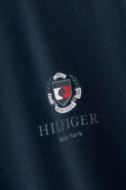 Tommy Hilfiger Equestrian Performance Crest herre t-skjorte med trykk Skjorter Og Topper