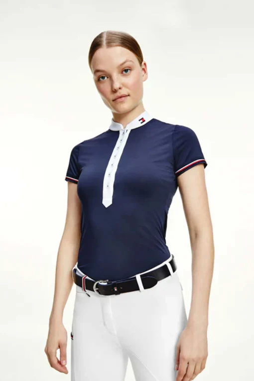 Clearance Tommy Hilfiger Equestrian stevneskjorte, dame Stevne|Skjorter Og Topper