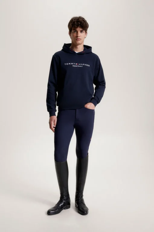 Outlet Tommy Hilfiger Equestrian Williamsburg hettegenser med motiv Ride Gensere & Fleece
