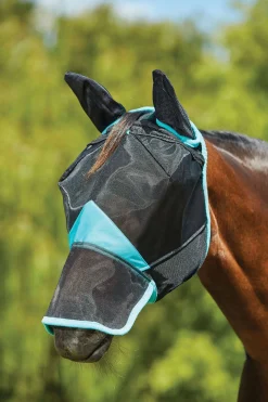 New Comfitec Deluxe Fine fluemaske i mesh med ører og nese Fluemasker & Fluepannebånd|Fluemasker & Fluepannebånd
