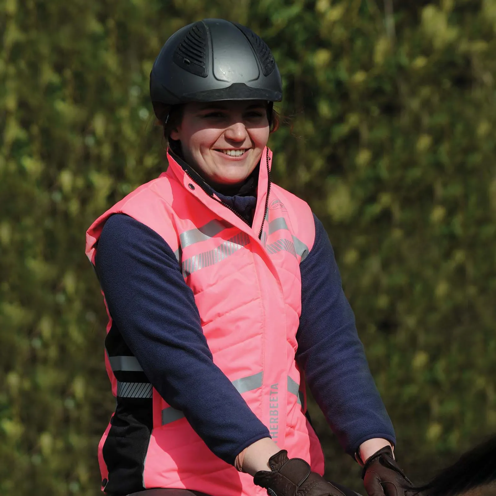 reflekterende, vattert vest, voksen Refleks Rytter|Refleks Rytter