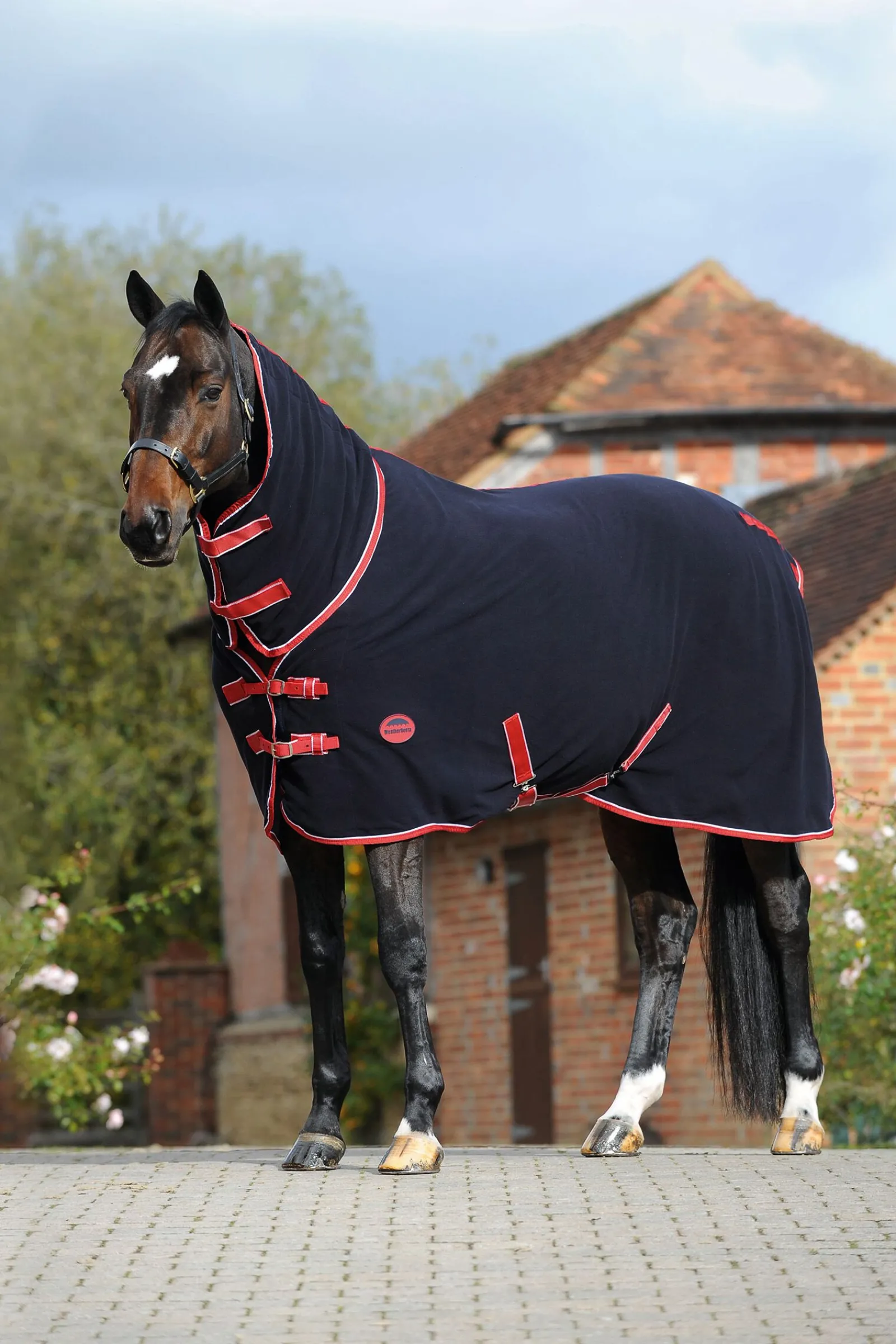 Hot svettedekken i fleece med hel hals Ulldekken Og Svettedekken