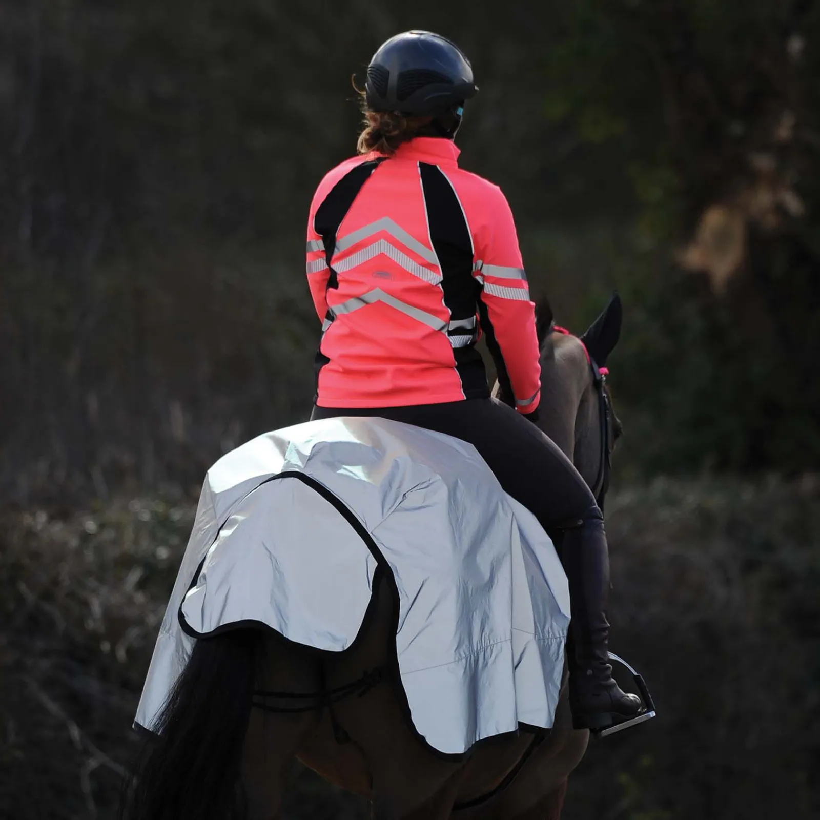 New Wrap Around reflekterende ridedekken Ridedekken Og Walkerdekken